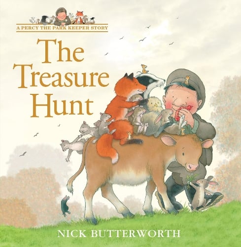 The Treasure Hunt - A Percy the Park Keeper Story Nick Butterworth 9780007155170 book cover
