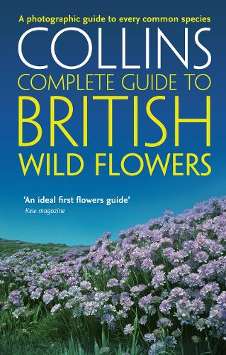 British Wild Flowers: A Photographic Guide to Every Common Species - Collins Complete Guide Paul Sterry 9780007236848 book cover