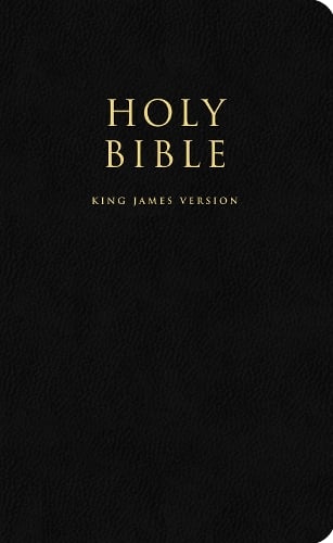 Holy Bible: King James Version (KJV) (Leather / fine binding) Collins Uk 9780007259762 book cover