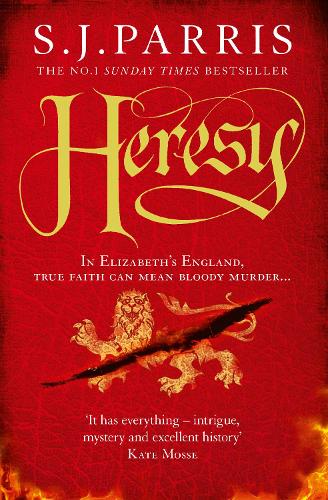 Heresy - Giordano Bruno Book 1 S. J. Parris 9780007317707 book cover