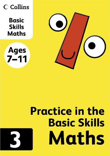 Maths Book 3 - Collins Practice in the Basic Skills Collins KS2 9780007505494 book cover