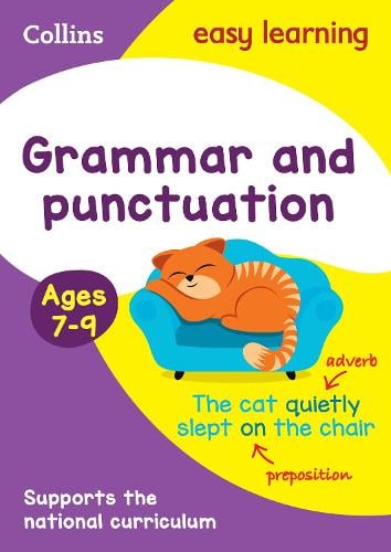 Grammar and Punctuation Ages 7-9: Prepare for School with Easy Home Learning - Collins Easy Learning KS2 Collins Easy Learning 9780008134228 book cover