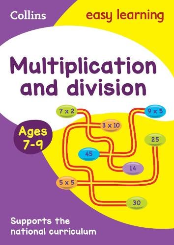 Multiplication and Division Ages 7-9: Ideal for Home Learning - Collins Easy Learning KS2 Collins Easy Learning 9780008134266 book cover
