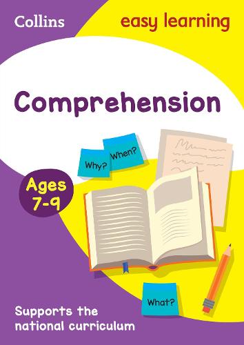 Comprehension Ages 7-9: Prepare for School with Easy Home Learning - Collins Easy Learning KS2 Collins Easy Learning 9780008134273 book cover
