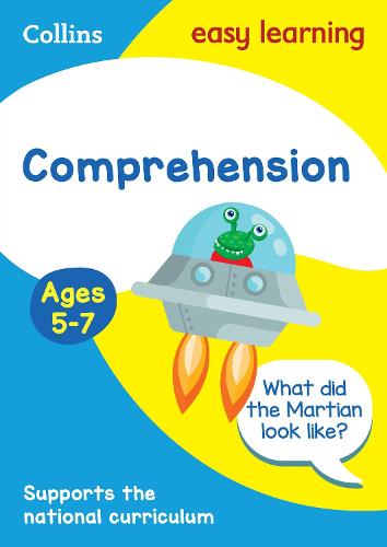 Comprehension Ages 5-7: Ideal for Home Learning - Collins Easy Learning KS1 Collins Easy Learning 9780008134303 book cover