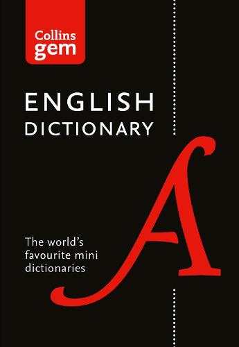 English Gem Dictionary - Collins Gem Collins Dictionaries 9780008141677 book cover
