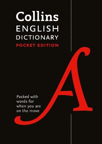 English Pocket Dictionary: The Perfect Portable English Dictionary - Collins Pocket Collins Dictionaries 9780008141806 book cover