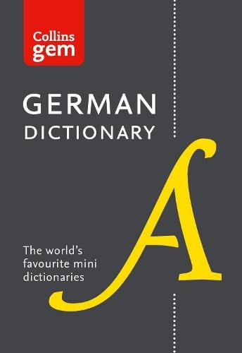 German Gem Dictionary: The World's Favourite Mini Dictionaries - Collins Gem Collins Dictionaries 9780008141868 book cover