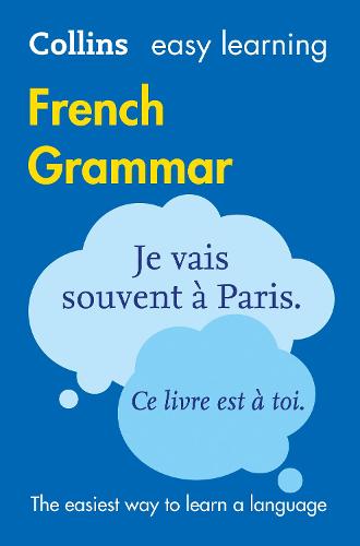 Easy Learning French Grammar: Trusted Support for Learning - Collins Easy Learning Collins Dictionaries 9780008141998 book cover