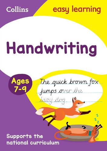 Handwriting Ages 7-9: Ideal for Home Learning - Collins Easy Learning KS2 Collins Easy Learning 9780008151423 book cover