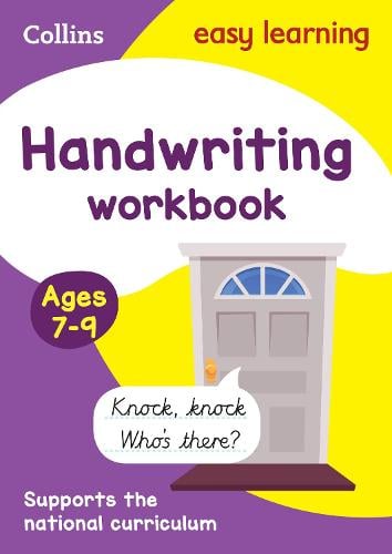 Handwriting Workbook Ages 7-9: Ideal for Home Learning - Collins Easy Learning KS2 Collins Easy Learning 9780008151430 book cover