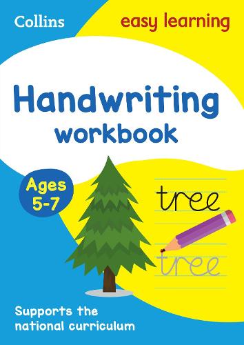 Handwriting Workbook Ages 5-7: Ideal for Home Learning - Collins Easy Learning KS1 Collins Easy Learning 9780008151461 book cover