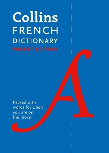French Pocket Dictionary: The Perfect Portable Dictionary - Collins Pocket Collins Dictionaries 9780008183622 book cover