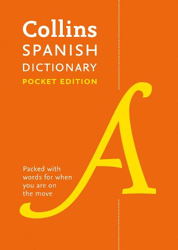 Spanish Pocket Dictionary: The Perfect Portable Dictionary - Collins Pocket Collins Dictionaries 9780008183653 book cover