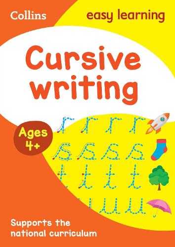 Cursive Writing Ages 4-5: Ideal for Home Learning - Collins Easy Learning Preschool Collins Easy Learning 9780008275341 book cover
