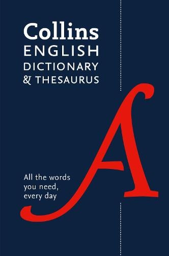 Paperback English Dictionary and Thesaurus Essential: Your Day-to-Day Reliable English Dictionary and Thesuarus Essentials - Collins Essential Collins Dictionaries 9780008309411 book cover