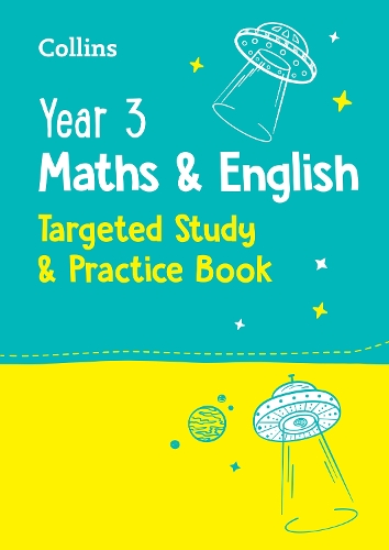 Year 3 Maths and English KS2 Targeted Study & Practice Book: Ideal for Use at Home - Collins KS2 Practice Collins KS2 9780008398798 book cover