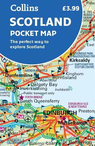 Scotland Pocket Map: The Perfect Way to Explore Scotland (Sheet map, folded) Collins Maps 9780008492571 book cover