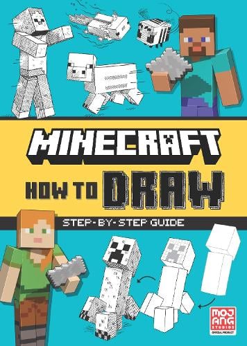 Minecraft How to Draw Mojang AB 9780008534028 book cover