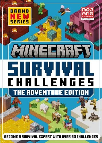 MINECRAFT SURVIVAL CHALLENGES Mojang AB 9780008537319 book cover