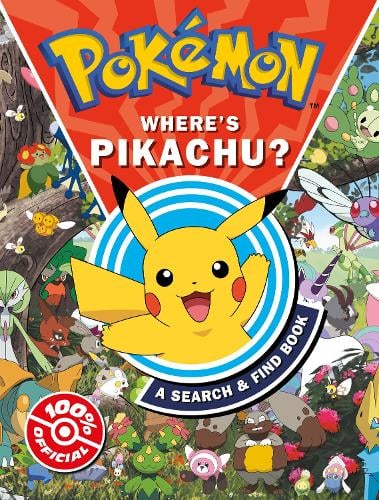 Pokmon Wheres Pikachu? A search & find book Pokemon 9780008547592 book cover