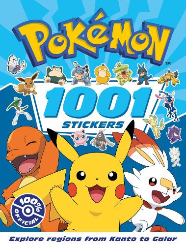 Pokmon: 1001 Stickers Pokémon 9780008552718 book cover