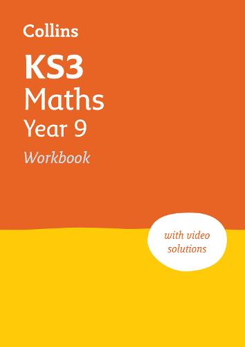 KS3 Maths Year 9 Workbook: Ideal for Year 9 - Collins KS3 Revision Collins KS3 9780008553715 book cover