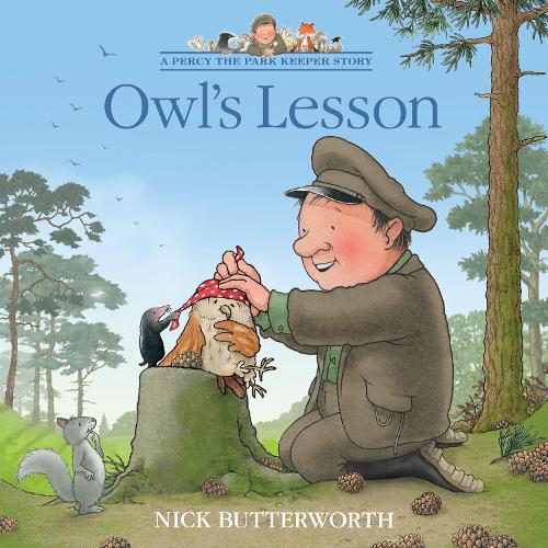 Owls Lesson - A Percy the Park Keeper Story Nick Butterworth 9780008642150 book cover