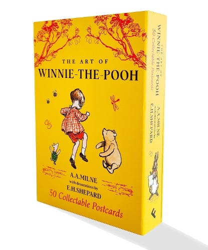 The Art of Winnie-the-Pooh: 50 Collectable Postcards Disney 9780008648671 book cover
