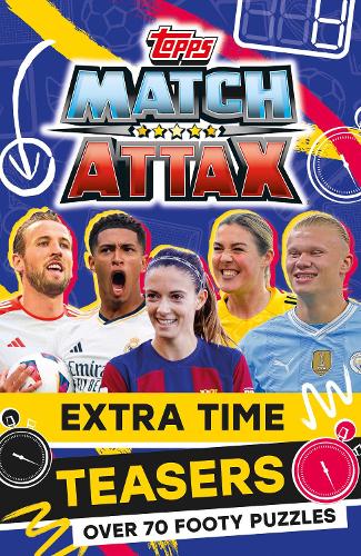 Match Attax Extra Time Teasers - Pocket Puzzles Match Attax 9780008670580 book cover