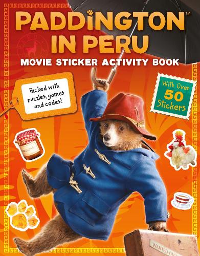 Paddington in Peru: Movie Sticker Activity Book HarperCollins Children’s Books 9780008681821 book cover