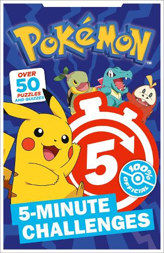 Pokmon 5-Minute Challenges Pokémon 9780008682118 book cover