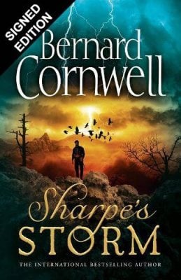 Sharpes Storm: Signed Edition - The Sharpe Series Book 19 Bernard Cornwell 9780008729189 book cover