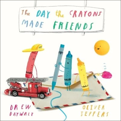The Day the Crayons Made Friends Drew Daywalt, Oliver Jeffers 9780008735517 book cover