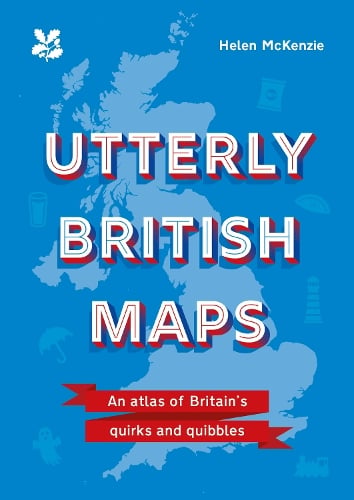 Utterly British Maps - National Trust Helen McKenzie, National Trust Books 9780008736767 book cover