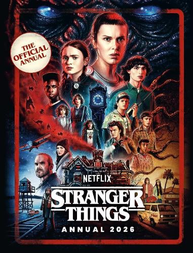 Stranger Things Annual 2026 Malcolm Mackenzie, Netflix 9780008744977 book cover