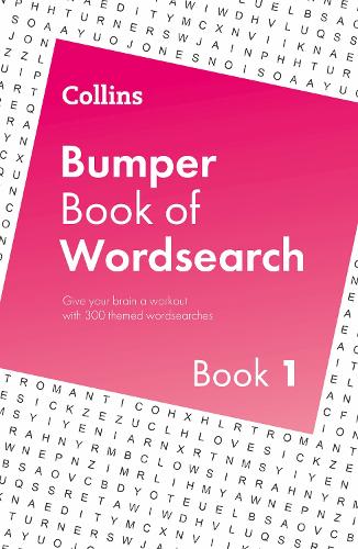 Collins Bumper Book of Wordsearch book 1: 300 Themed Wordsearches - Collins Wordsearches Collins Puzzles 9780008762827 book cover