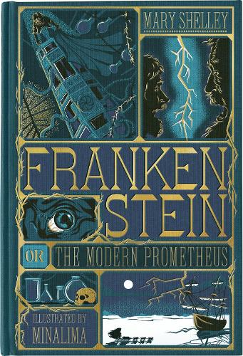 Frankenstein (MinaLima Edition) Mary Shelley, MinaLima 9780063452060 book cover