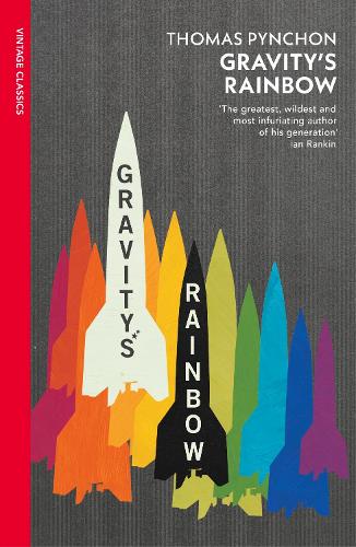 Gravity's Rainbow Thomas Pynchon 9780099511755 book cover