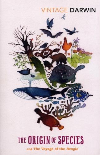 The Origin of Species and the Voyage of the Beagle Charles Darwin, Ruth Padel 9780099519171 book cover