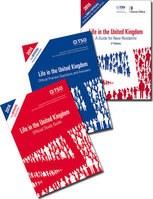 Life in the UK Complete 3 book pack Home Office Stationery Office 9780113413614 book cover