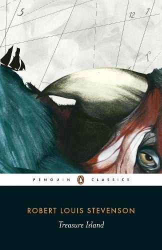 Treasure Island Robert Louis Stevenson 9780140437683 book cover