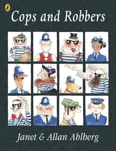 Cops and Robbers Allan Ahlberg 9780140565843 book cover