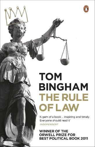 The Rule of Law Tom Bingham 9780141034539 book cover