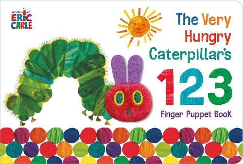 The Very Hungry Caterpillar Finger Puppet Book: 123 Counting Book - The Very Hungry Caterpillar (Board book) Eric Carle 9780141329949 book cover