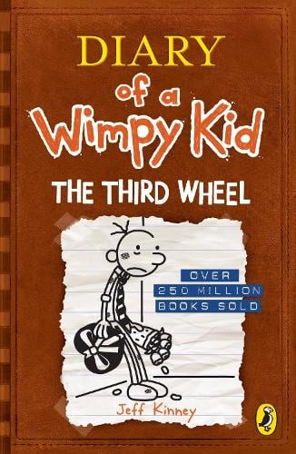 Diary of a Wimpy Kid: The Third Wheel (Book 7) - Diary of a Wimpy Kid Jeff Kinney 9780141345741 book cover