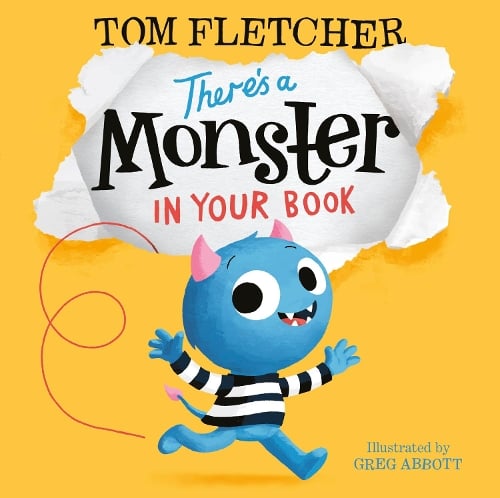 There's a Monster in Your Book - Who's in Your Book? (Board book) Tom Fletcher, Greg Abbott 9780141376110 book cover