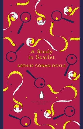A Study in Scarlet - The Penguin English Library Arthur Conan Doyle 9780141395524 book cover