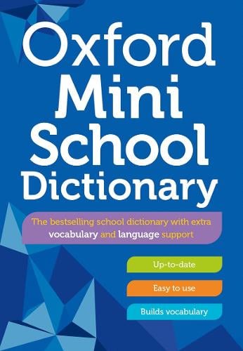 Oxford Mini School Dictionary Oxford Dictionaries 9780192784117 book cover