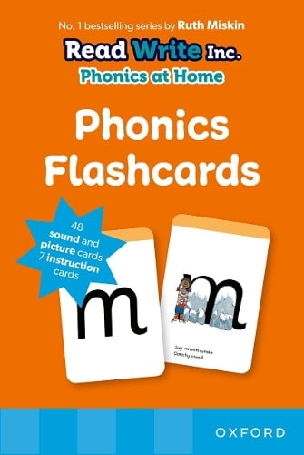 Read Write Inc. Home: Phonics Flashcards - Read Write Inc. Home Ruth Miskin, Tim Archbold 9780198386711 book cover